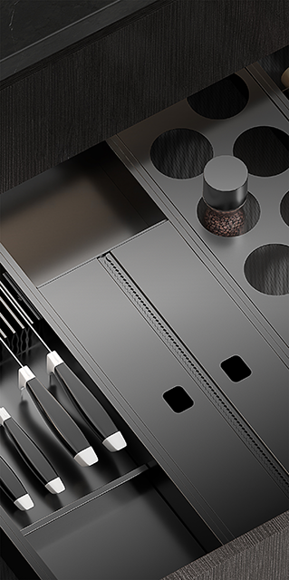 Rofi V Low Drawer Storage System