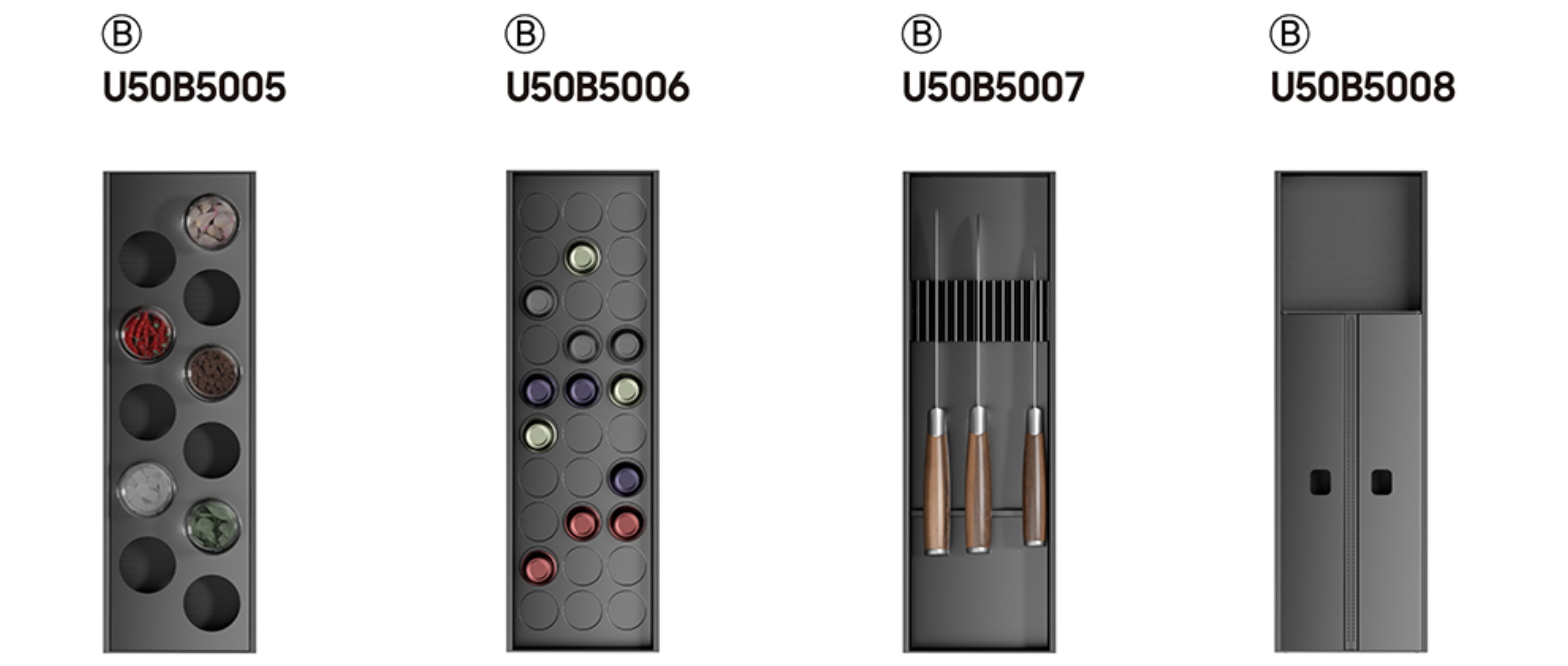 	
Rofi V Low Drawer Storage System