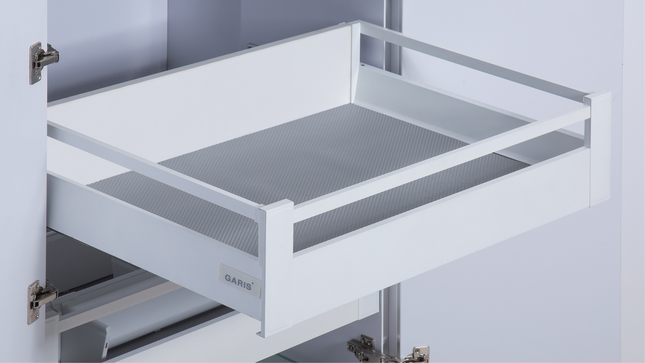 IN box Drawer Slide - BL Slim Glass Tandem (4)